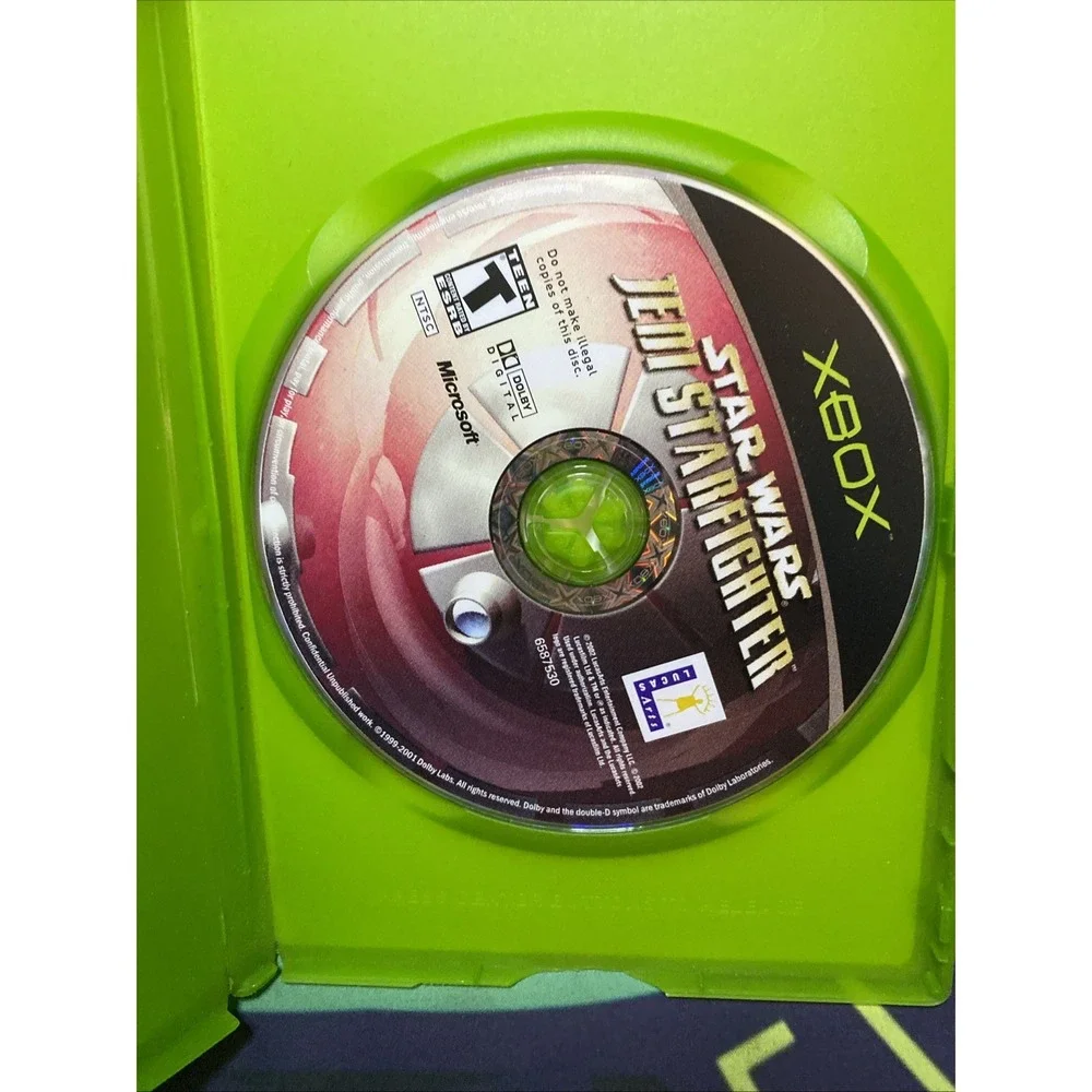 LucasArts Star Wars: Jedi Starfighter Xbox T 2002 NTSC-U/C No Manual